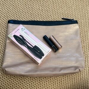 Lancome Hypnose Drama Mascara & Cils Booster! Plus, Beauty Set with Gold Bag